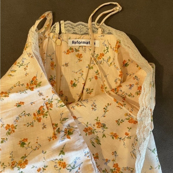 Reformation Neena Linen Dress in Julius *NWT* - Picture 6 of 7